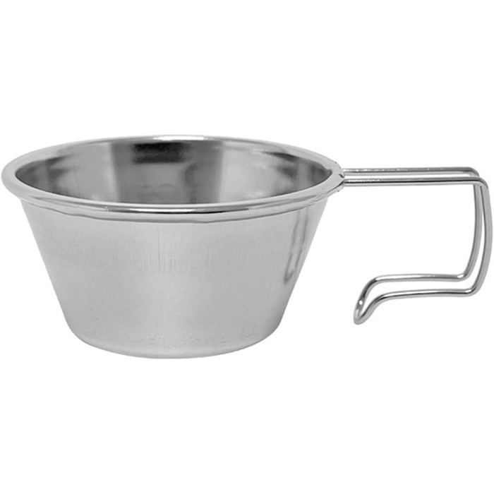 Корозійностійка кружка для активного відпочинку, 50 мл, безпечна для харчових продуктів, текстура з нержавіючої сталі, кава, підходить для гір та екскурсій, кава для походів