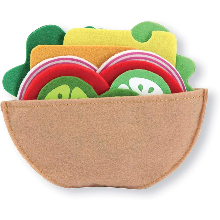 Набір бутербродів з фетру Melissa & Doug Фантазійна гра Гра з їжею Сенсорна іграшка 3 Подарунок для хлопчиків або дівчаток Сенсорна іграшка Доторкнись і відчуй