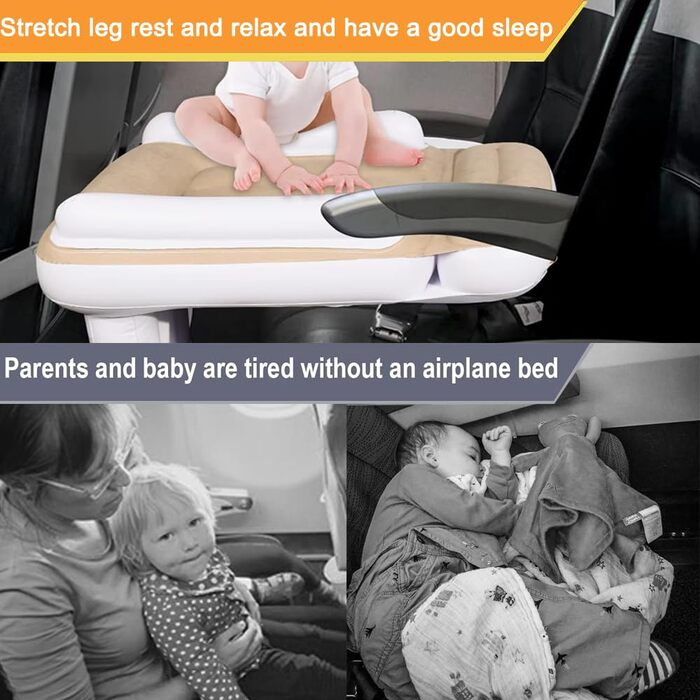 Надувне дитяче ліжко JANTEELGO Air Baby 80×50×60 см