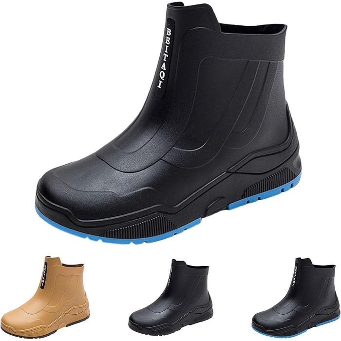 Гумові чоботи для чоловіків та жінок, водне взуття, пари, відповідні верхи, гумове взуття, повсякденне, модне, для активного відпочинку, роботи, риболовлі, миття автомобіля, кухні, не бахіли, гумові чоботи, зимові чоботи, модне взуття
