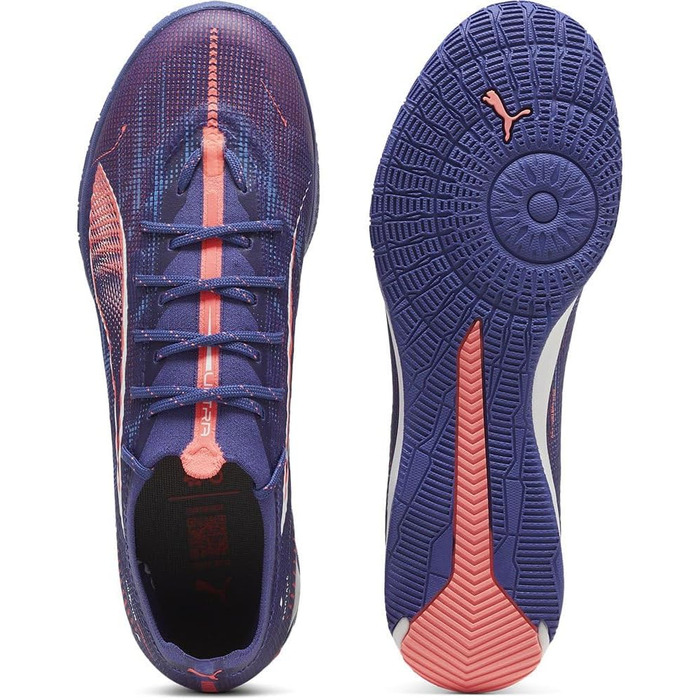 Кросівки PUMA Ultra 5 Pro Court IN Formula Unisex 46 EU Lapis Lazuli Puma White Sunset Glow