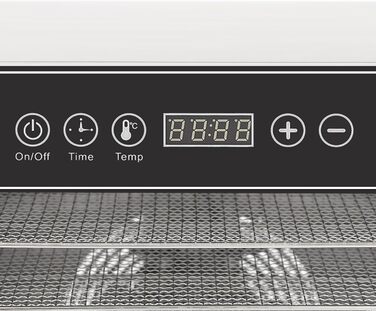 Сублімаційна сушарка, 8-рівневий дегідратор для продуктів Сублімаційна сушарка для дому 8 рівнів дегідратора з нержавіючої сталі Дегідратор Дегідратор для сушарки для фруктів 30-90C (8)