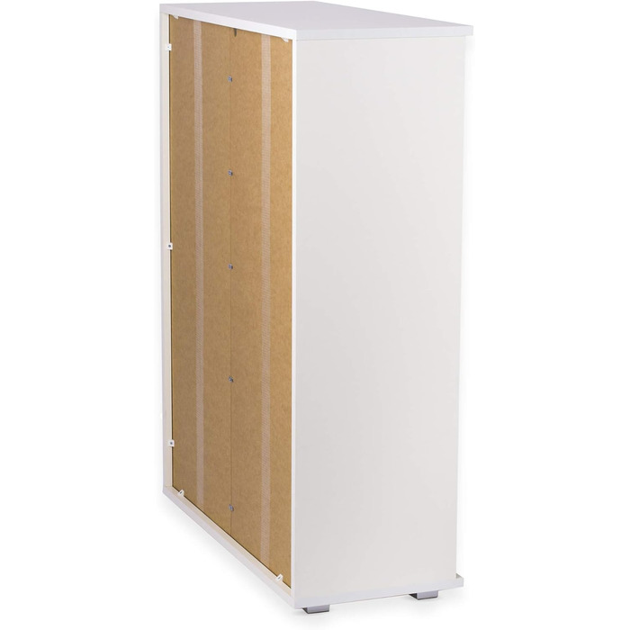 Білий комод, шафа для документів, 80,2 x 109,5 x 35 см, шафа для файлів, багатоцільова шафа, книжкова шафа, офісні меблі, комбінований, універсальна шафа, шафа для зберігання, офісні меблі