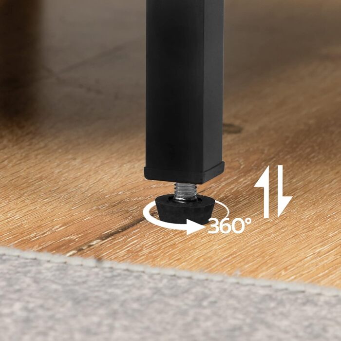 Приставний столик HOOBRO, вузька тумбочка, індустріальний столик-диван, тумбочка з 2 шухлядами, тумбочка біля ліжка/журнальний столик для невеликих приміщень, акцентні меблі під дерево, темно-коричневий EBF548BZ01G2