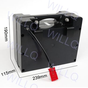 Акумулятор 24V для електричних інвалідних візків (12Ah / 15Ah / 18Ah / 20Ah) з роз’ємом Anderson