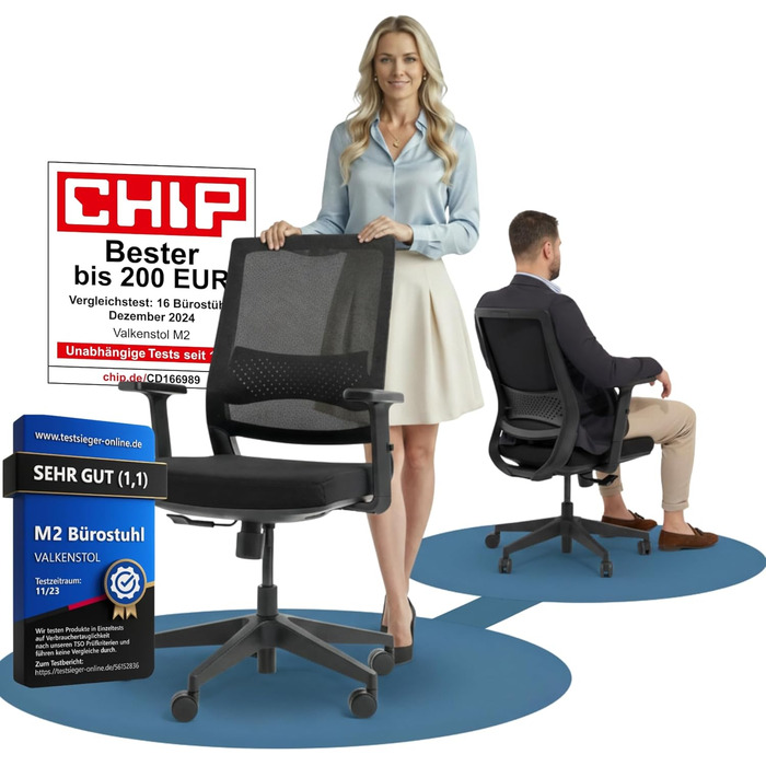 Ергономічне офісне крісло M2