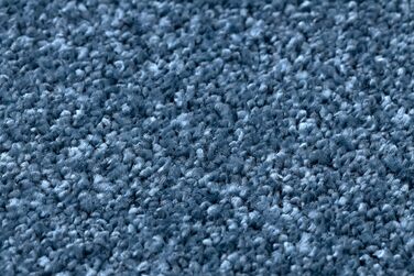 Однотонний ніжний килим Santa FE для кімнат, вітальні, спальні, килимове покриття, синій, різні розміри, 400x600 см 400x600 см Син