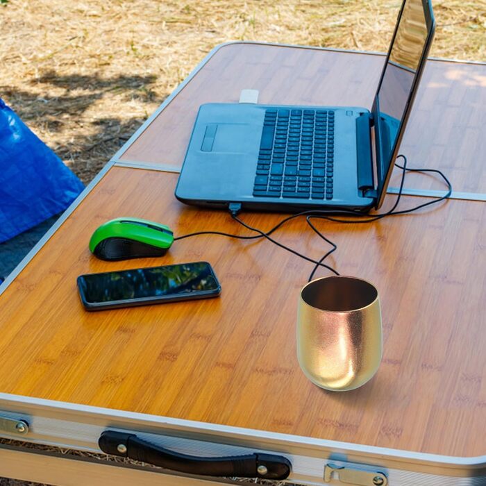 Двостінна кемпінгова кавова кружка Ti Cup для активного відпочинку, об&39ємом 240 мл