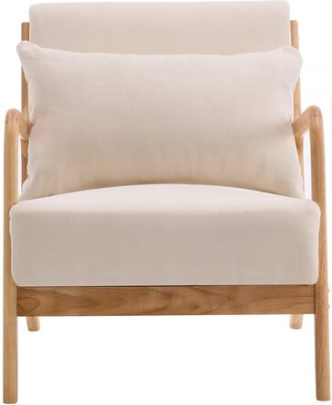 Крісло Habitat et Jardin Clinton у скандинавському стилі - бежеве