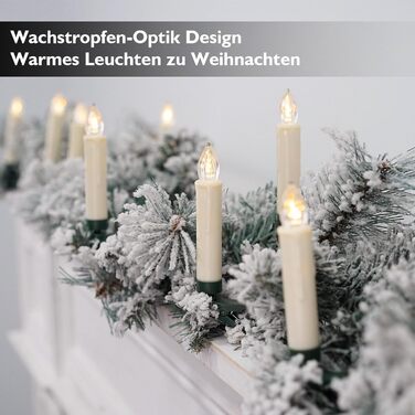 Світлодіодних бездротових різдвяних вогнів з 2 пультами Rhytsing