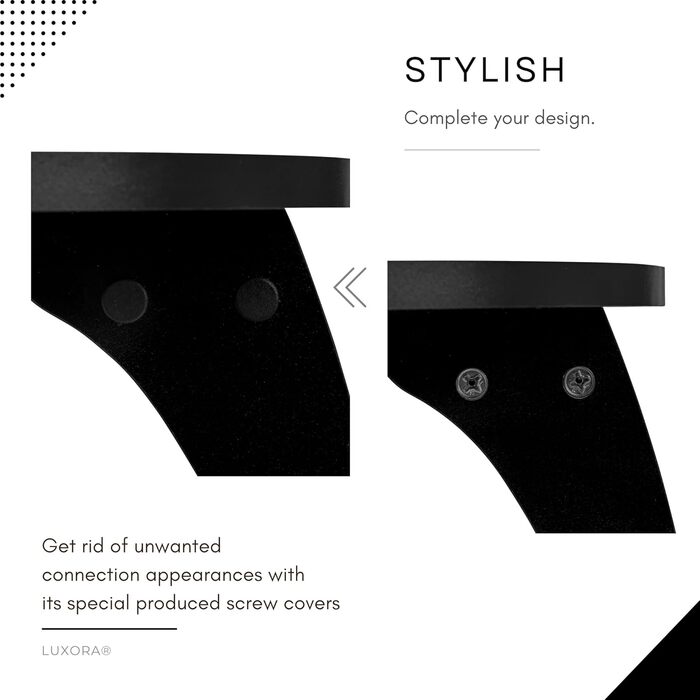 С-подібний приставний столик Luxora з коліщатками, круглий диванний столик чорного кольору, невеликий приставний столик, який можна використовувати як журнальний столик, столик для телефону, столик біля ліжка, столик для ноутбука та журнальний столик (чор