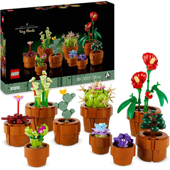 Конструктор LEGO Botanical Collection Tiny Plants 10329, 758 деталей, мініатюрні рослини