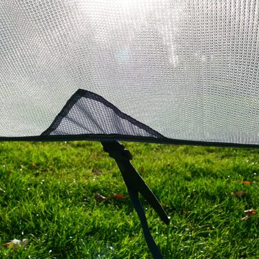 Ваш GEAR Capri Sun Blocker - 6 розмірів - вітропроникні передні та бічні панелі тенту для тентів, забезпечення конфіденційності та захисту від сонця. 3 кедри діаметром 4,3, 6,2 та 7 мм. Ширина передньої панелі від 240 до 480 см. 240 x 200 см - передня пан