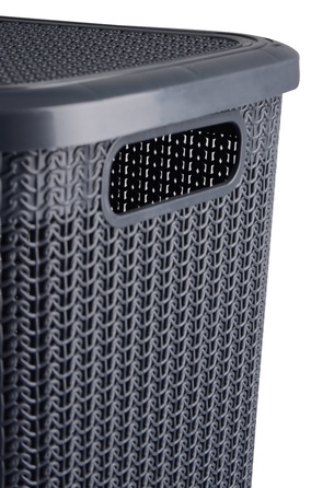 Кошик для білизни Violet House 1007 Віолетта ANTRASIT 45 л (6900275)