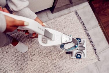 Паровий пилосос RY8544 Пилосос і швабра одночасно Знімна насадка з багатьма насадками 1700 Вт Білий