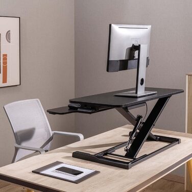 Підставка для столу Toboli з підставкою для клавіатури 95x40 см, регульована висота стільниці для ноутбуків 950x400x115500 мм