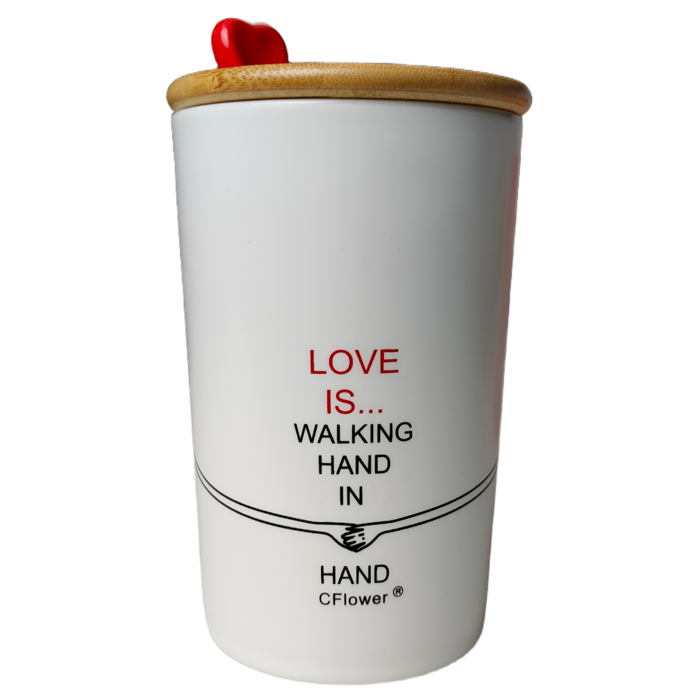 Чашка LED Love Is C, 360 мл (7133176)