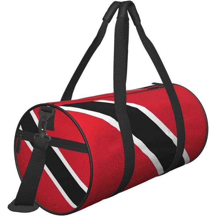 Дорожня сумка з прапором Тринідаду і Тобаго, велика спортивна сумка, сумка для вихідних для чоловіків та жінок
