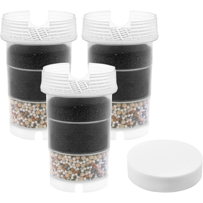 Пакет фільтруючих картриджів з мікрогубкою на 6 місяців для фільтрів для води Acala Quell One/Swing/Sunny/Wassetto/Silizia