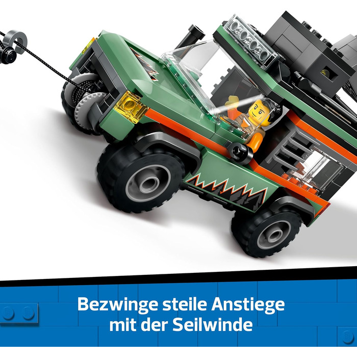 Конструктор LEGO City Offroad Off-Road Vehicle 60447, 221 деталь, позашляхова тематика