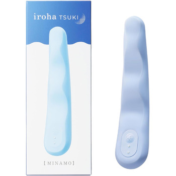 Вібратор Iroha TSUKI MINAMO із м’якого силікону, 5 рівнів інтенсивності, 3 ритми, USB-C