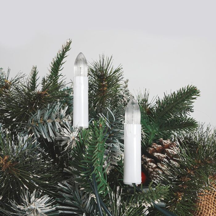 Світлодіодні гірлянди з теплими білими свічками Gresonic