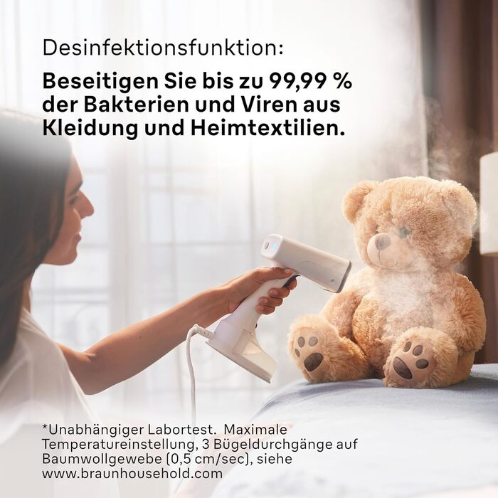 Паровий випрямляч Braun QuickStyle 5 GS5011PU, технологія Dual FreeGlide 3D, технологія FastSteam, відпарювач, пара 22 г / хв, рез