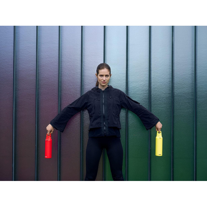 Ізольована пляшка для води - Термос для гарячої та холодної води One - З заварювачем для чаю - Герметична - Без BPA - Нержавіюча сталь 18/8 - 0,55 л Scarlet H&C ONE Light 0,55 л