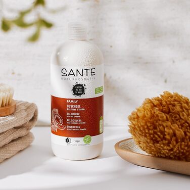 Гель для душу SANTE Naturkosmetik Family, 950 мл, Кокос та Алое