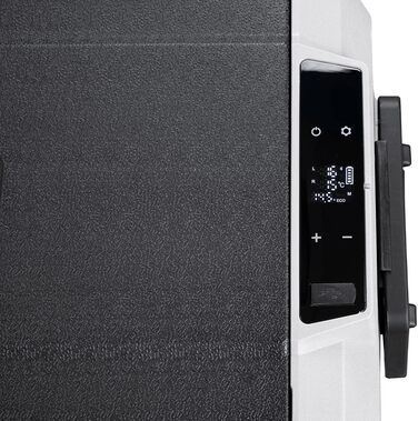 Портативний холодильник STAKMANN з компресором 12 В 220 В, холодильна камера з 2 відділеннями, колесами та бічними ручками, AC-DC