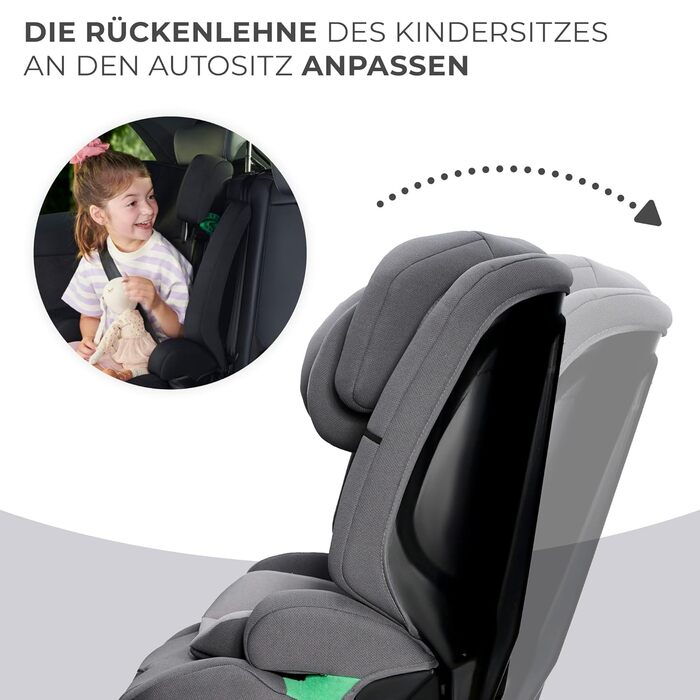Дитяче автокрісло 9-36 кг, дитяче автокрісло з системою isofix, регулювання підголівника, спеціальні системи безпеки, 5-точкові ре