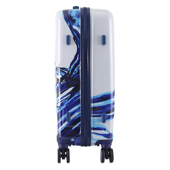 Валіза Semi Line 24' (M) White/Blue Print (T5653-2)