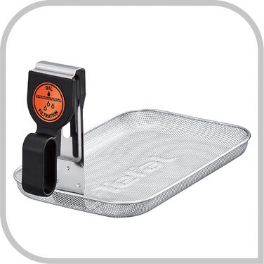 Електрична фритюрниця Tefal FR5160 Filtra Pro об'єм олії 4 л ситечко для очищення олії деталі можна мити в посудомийній машині огл