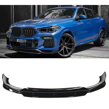 Передній спойлер LIXINRU для BMW X6 G06 M Sport 2020 2021 2022, передній фартух Передній спойлер Протектор дифузора для губ Захисна кришка Обшивка