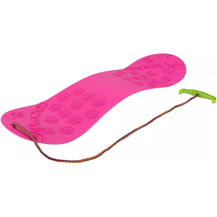 Сноуборд MARMAT дитячий пластиковий 72 см, рожевий