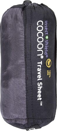 Захист від комах Cocoon TravelSheet Seide носоріг сірий