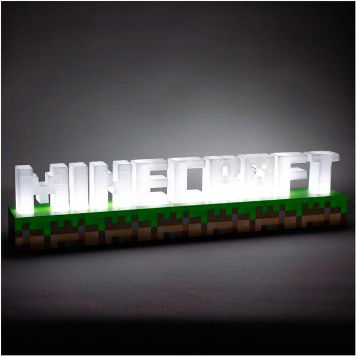 Підсвітка логотипа Minecraft