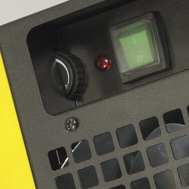 Електричний обігрівач TROTEC TEH 30 T, будівельний обігрівач потужністю 3,3 кВт та міцним захисним покриттям