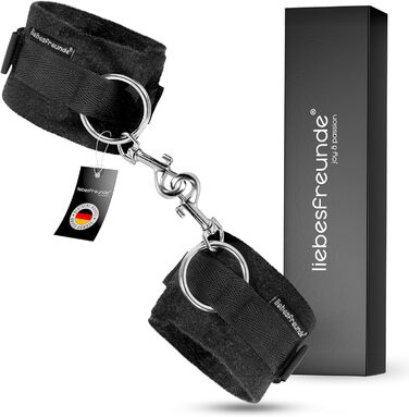 БДСМ-наручники Liebesfreunde для чуттєвих сексуальних ігор - секс-іграшка для пар, еротичний набір секс-іграшок, надзвичайно м&39який