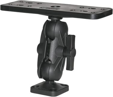 Платформа Scotty (203x75 мм) 163 кульовий шарнір 1 1/2 дюймовий човен для кріплення ехолота, колір чорний