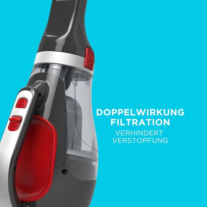 Автомобільний пилосос BlackDecker 12V з насадкою-щіткою, адаптером для підключення до прикурювача, кабелем 5 м, ADV1200