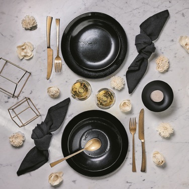 Тарілка обідня Luminarc Diana Black, 25 см (6788142)