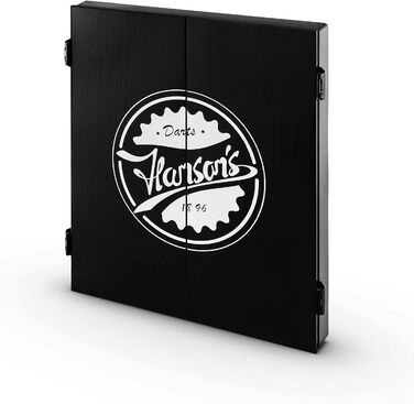 Електронний дартс oneConcept Dartmaster 180, E-Darts, Мішень для гри в дартс до 8 гравців, віртуальний суперник, світлодіодні дисплеї, 12 чорних дротиків з малюнком