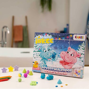 Адвент-календар INKEE Bathing Fun, набір для купання