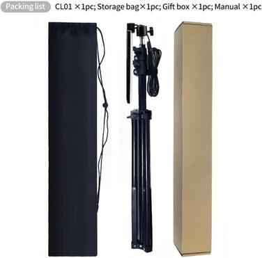 Телескопічний кемпінговий ліхтар - Багатофункціональний магнітний кемпінговий ліхтар із регульованою підставкою-штативом Світлодіодний робочий ліхтар із поворотною головкою на 720, водонепроникний IPX5, функція зовнішнього акумулятора Портативний