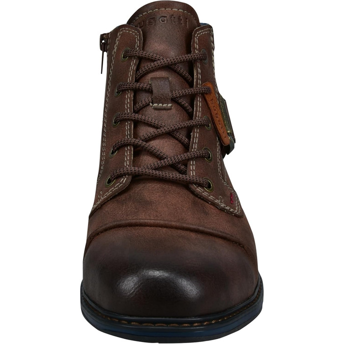 Чоловічі класичні чоботи Bugatti, чоловічі чоботи з холодною підкладкою, розмір 42 EU, темно-коричневі 6100