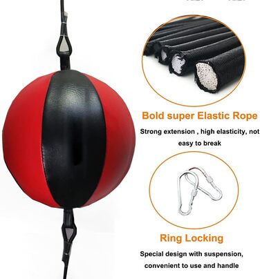 Подвійний кінець м'яч для пробивання м'яча боксерський м'яч боксерський м'яч боксерський м'яч боксерський м'яч набір MMA дорослих