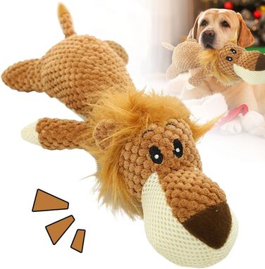 Лев), 2025 New Dog Toys Indestructible, Chew Toys Dog, Dog Toys, Dog Toys for Agressive Chewers (