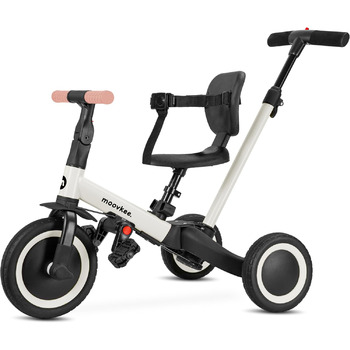 Триколісний велосипед від 1 року з перекладиною 6в1 - Балансир від 1 року - Триколісний велосипед з перекладиною - Дитячий велосип