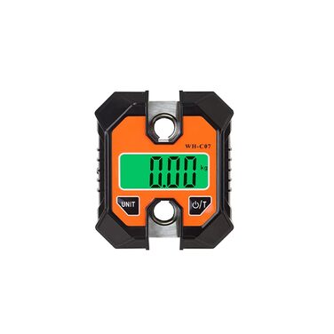 Електронні гачкові ваги, портативні цифрові підвісні ваги з HD LCD-дисплеєм та функцією блокування, для промислового використання, вуличних ринків, зважування на полюванні